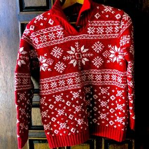 Vintage Ralph Lauren Hand Knit Snowflake Sweater
